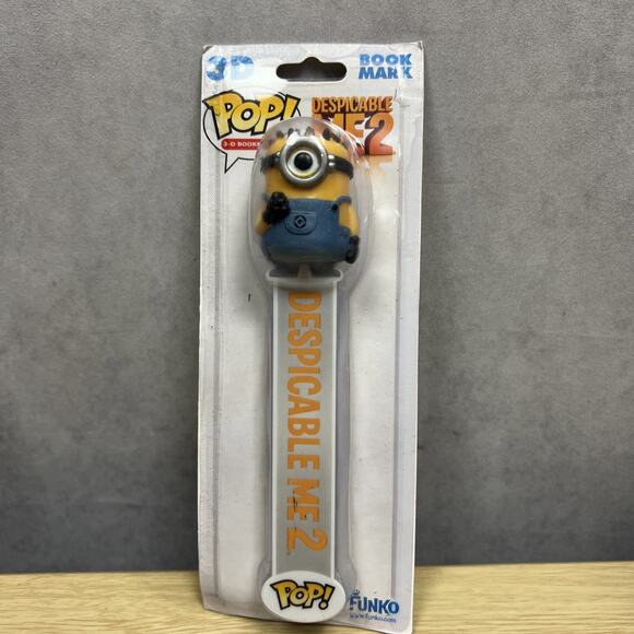 Funko Pop Despicable Me 2 3D Bookmark Lot of 3 Back To School. - Picture 2 of 3